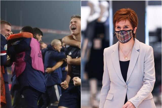 Euro 2020: Nicola Sturgeon wishes Scotland good luck for Czech game with Yes Sir I Can Boogie message