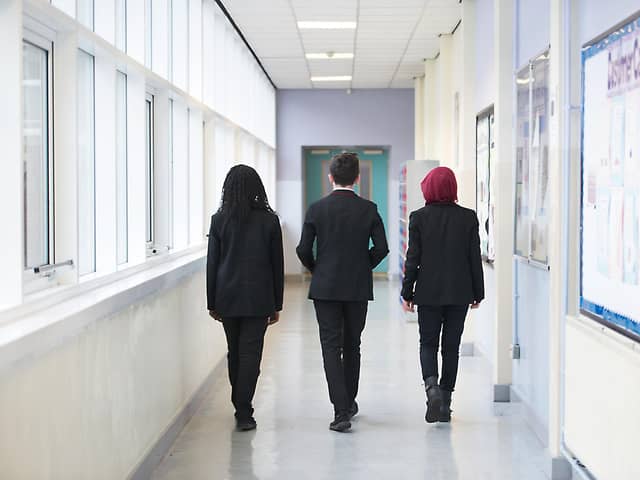 School pupils in Scotland. Picture: John Devlin