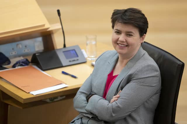 Ruth Davidson will enter the House of Lords after the Scottish Parliament election on May 6 (Picture: Jane Barlow/PA)