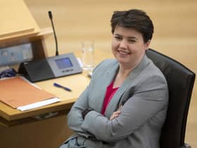 Ruth Davidson will enter the House of Lords after the Scottish Parliament election on May 6 (Picture: Jane Barlow/PA)
