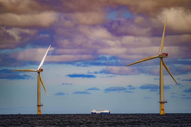 Rights to build wind farms in Scottish waters have been sold off far too cheaply, opposition parties have argued. Picture: Ben Birchall/PA