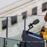 Amanda Gorman delighted Joe Biden's inauguration audience with her poem The Hill We Climb (Getty Images)