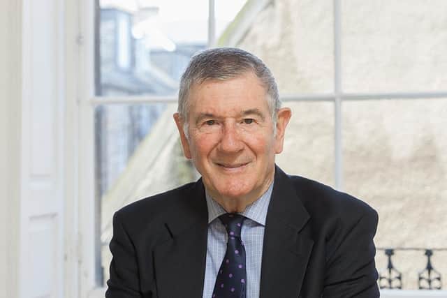 Tributes have been paid to the late Ian Balfour, seen by many as 'wise counsel' a leading figure on the Edinburgh legal scene
Pic: John Chadwick