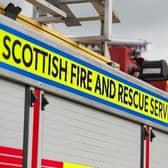 The Scottish Fire and Rescue Service attended the blaze in South Lanarkshire.