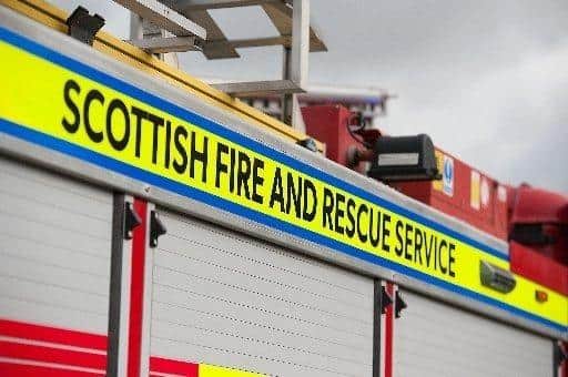 The Scottish Fire and Rescue Service attended the blaze in South Lanarkshire.
