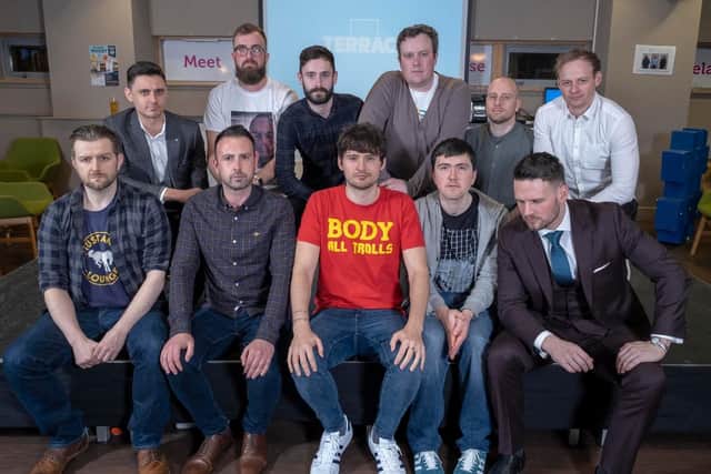 The team behind The Terrace Scottish Football Podcast. Picture: Contributed