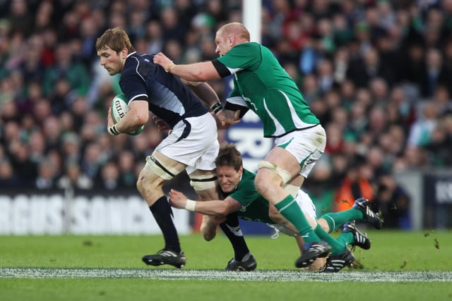 Won 76 caps and played at three Rugby World Cups in a storied career. This was the only time in his Scotland career that he won in Dublin. Retired in 2020 and is now a perceptive commentator on the game.