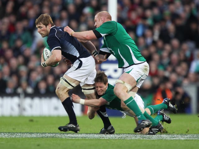 Won 76 caps and played at three Rugby World Cups in a storied career. This was the only time in his Scotland career that he won in Dublin. Retired in 2020 and is now a perceptive commentator on the game.