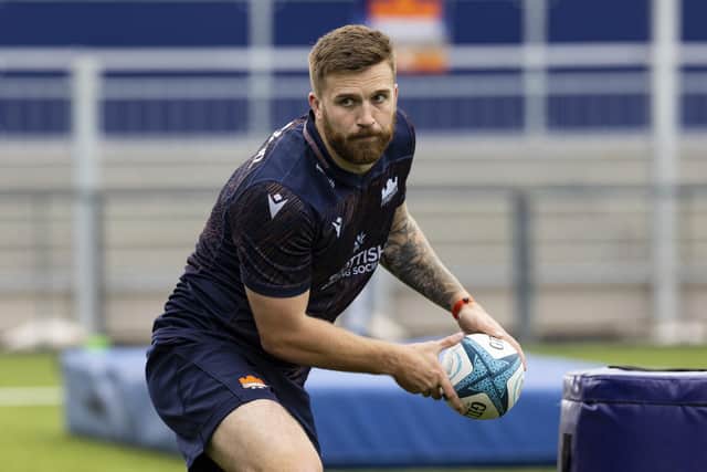 Luke Crosbie has excelled for Edinburgh and could start for Scotland against England next week.