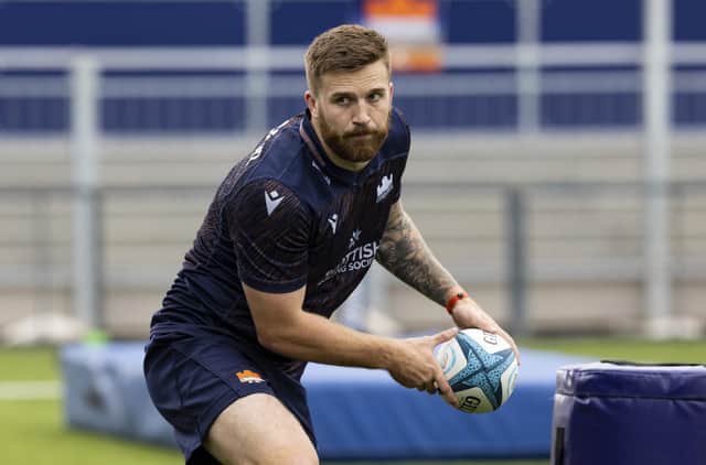 Luke Crosbie has excelled for Edinburgh and could start for Scotland against England next week.