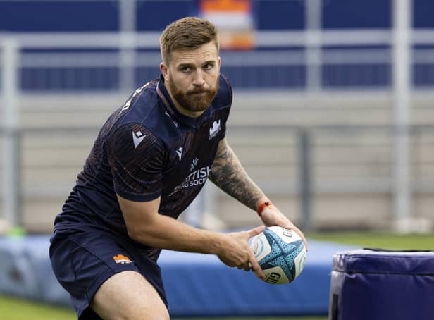 Luke Crosbie has excelled for Edinburgh and could start for Scotland against England next week.