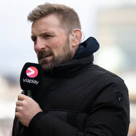 John Barclay is part of the Viaplay team for live coverage of the Glasgow-Edinburgh 1872 Cup derbies.