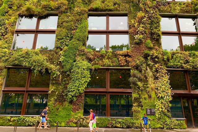 This 'Living Wall' in Paris is an idea that could perhaps be imported into Scottish 20-minute neighbourhoods