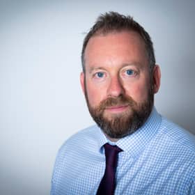 Pictured: Mark Stead, SVR Radar and Advanced Targeting at Leonardo’s Edinburgh site where cutting edge radar technology is being produced.