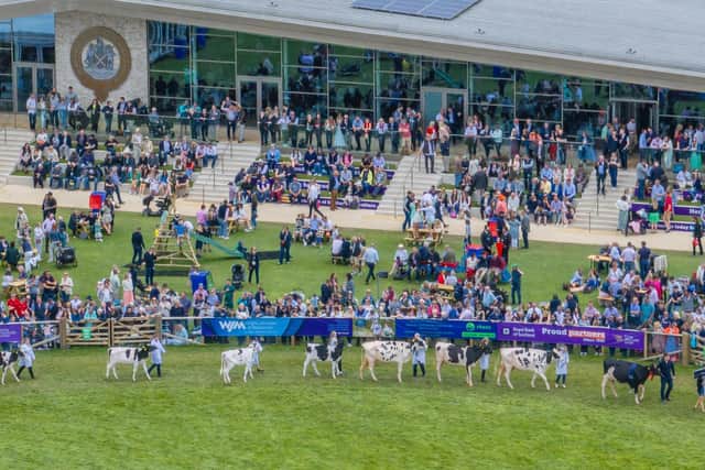 Royal Highland Show takes place over four days in June and is Scotland’s largest agriculture event 
