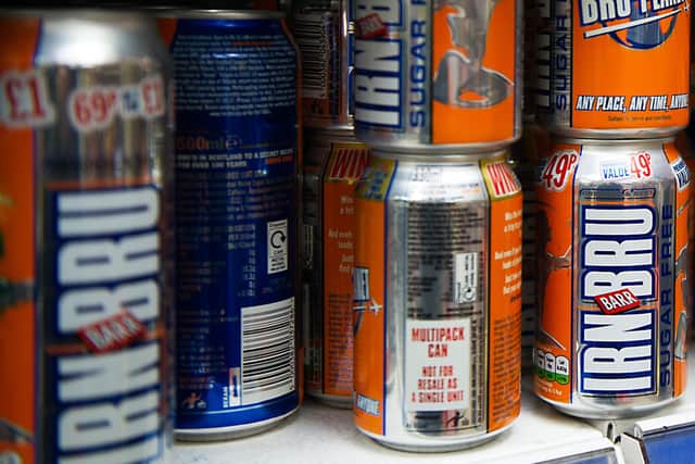 The changes to the sugar tax will impact the manufacturers of Irn Bru. 