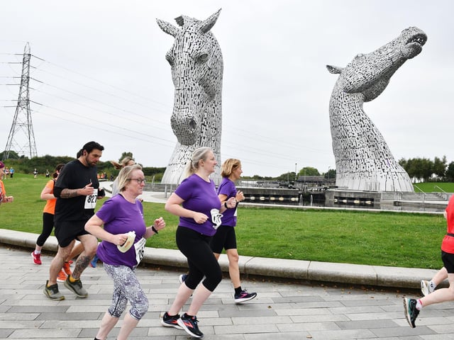The Kelpies Half Marathon.