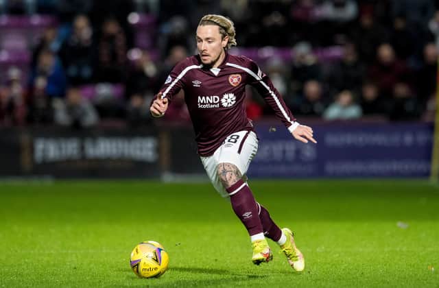Barrie McKay's influence is growing at Tynecastle. (Photo by Ross Parker / SNS Group)