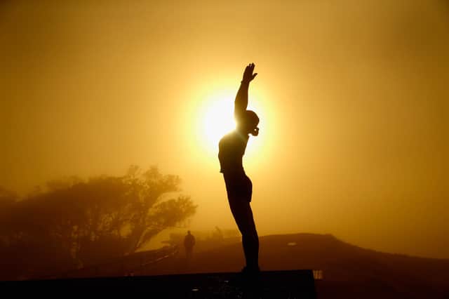 Yoga by Emmanuel Carrère begins at the start of a ten-day silent retreat (Picture: Phil Walter/Getty Images)