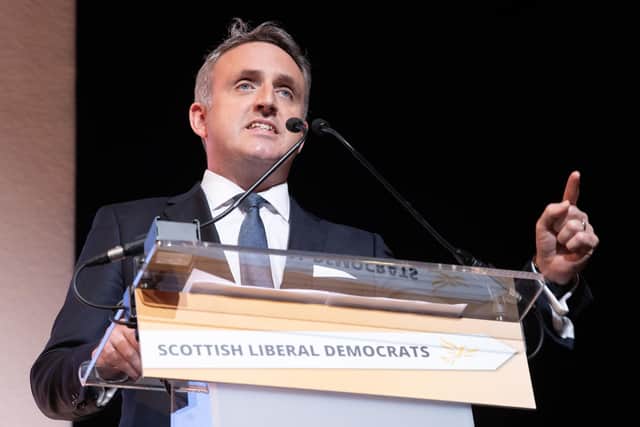 Scottish LibDems leader Alex Cole-Hamilton (Photo: Lesley Martin/PA Wire)