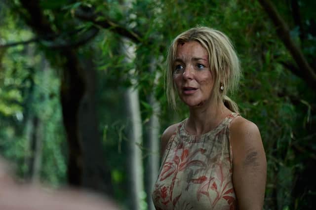 Sheridan Smith is lost on a desert island in The Castaways