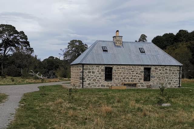 Ruigh Aiteachain bothy, which has been used by hillwalkers for decades, has recently undergone a £250,000 upgrade but some walkers have raised concerns about how the shelter is now being run. PIC: Ken Brown/geograph.org.