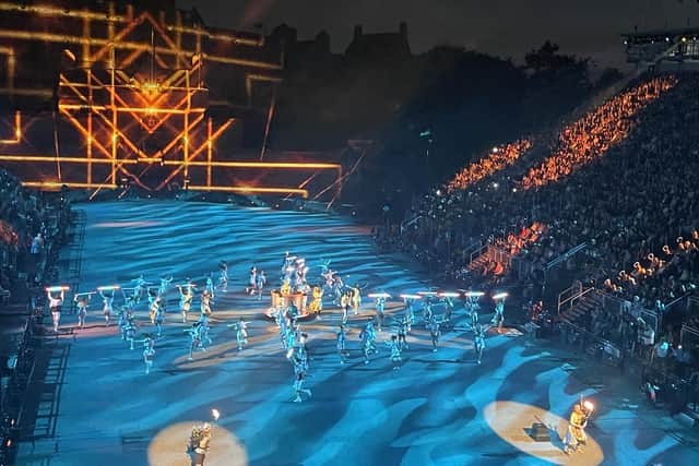 A 'Highland Rave' sequence is one of the highlights of this year's Royal Edinburgh Military Tattoo.