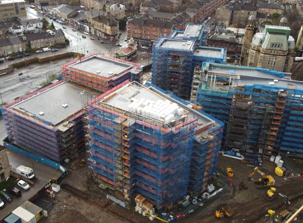 Cruden is working on the development at the former Victoria Infirmary site in Glasgow. Picture: contributed.