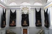 Installation view of work by Amelia Clark