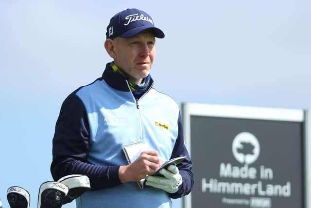Stephen Gallacher looks on during the second round of the Made in HimmerLand presented by FREJA at Himmerland Golf & Spa Resort in Aalborg, Denmark. Picture: Andrew Redington/Getty Images.