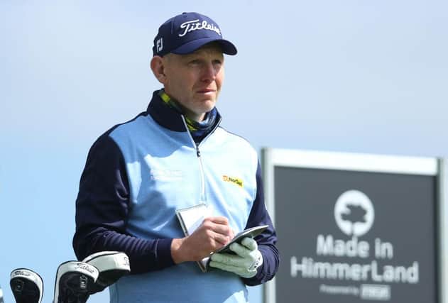 Stephen Gallacher looks on during the second round of the Made in HimmerLand presented by FREJA at Himmerland Golf & Spa Resort in Aalborg, Denmark. Picture: Andrew Redington/Getty Images.