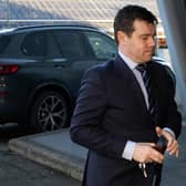 Rangers sporting director Ross Wilson arrives for the Rangers AGM at the Clyde Auditorium, on December 06, 2022, in Glasgow, Scotland.  (Photo by Craig Williamson / SNS Group)