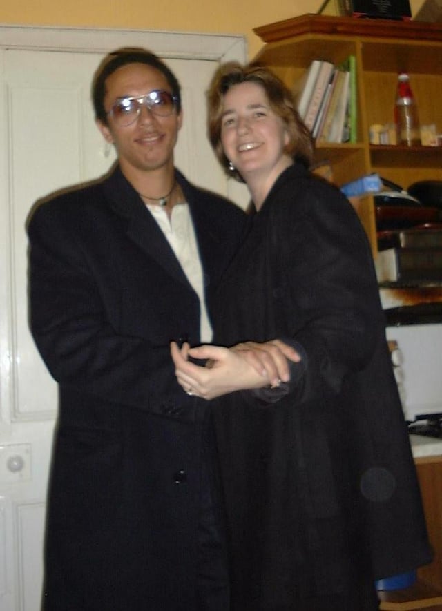 Will Jordan with Mary Turner Thomson