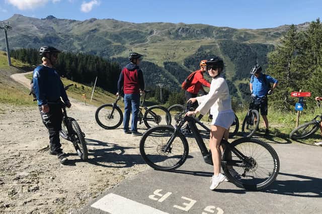 An ebike ride.