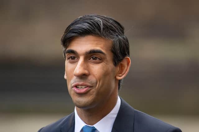 Chancellor Rishi Sunak is due to speak this afternoon