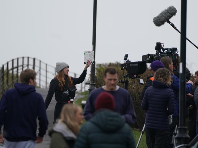 Filming is taking place across St Andrews