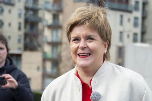 Nicola Sturgeon (Picture: Lisa Ferguson)