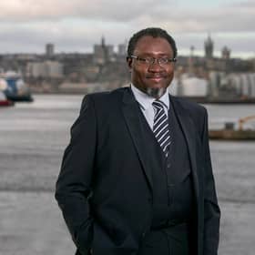 Dr Ollie Folayan said many more companies have contacted AFBE-UK for advice on addressing racism since the death of George Floyd. Picture: Rory Raitt.