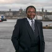 Dr Ollie Folayan said many more companies have contacted AFBE-UK for advice on addressing racism since the death of George Floyd. Picture: Rory Raitt.