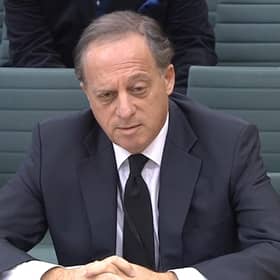 BBC chairman Richard Sharp was hauled in front of MPs over his involvement in a loan for Boris Johnson.