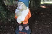 Bashful has disappeared from his spot in Craigtoun Park's Japanese Garden.