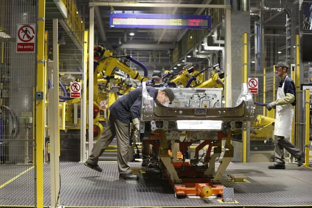 Experts noted that UK manufacturing output growth ground to a near standstill in June, as intakes of new work contracted for the first time since January 2021. Picture: Owen Humphreys/PA Wire