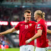 Erling Haaland scored twice as Norway defeated Cyprus 3-1 in Oslo.