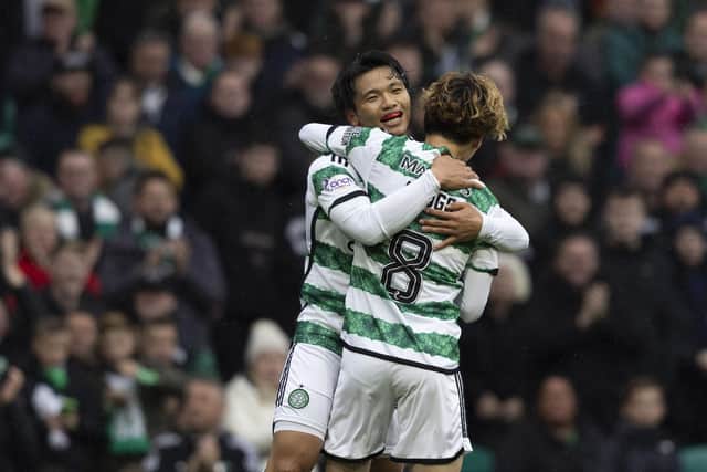 Celtic are seven points clear at the top of the table.