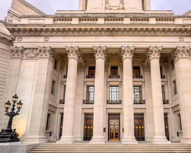 The Four Seasons Hotel London at Ten Trinity Square is the former headquarters of the Port of London Authority and was designed by renowned architect Sir Edwin Cooper. Pic: Contributed