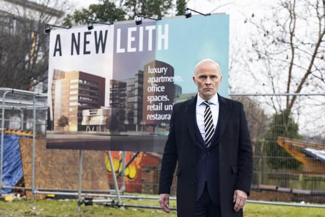 Mark Bonnar returned to lead the cast of the second series of the BBC Scotland drama series Guilt. Picture: Robert Pereira Hind