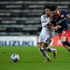 Jordan Jones during his Sunderland debut vs MK Dons in the Papa Johns Trophy. Picture by FRANK REID
