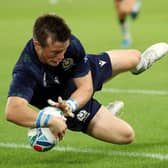 George Horne scored a hat-trick of tries for Scotland against Russia at the 2019 Rugby World Cup. Picture: Mike Hewitt/Getty Images