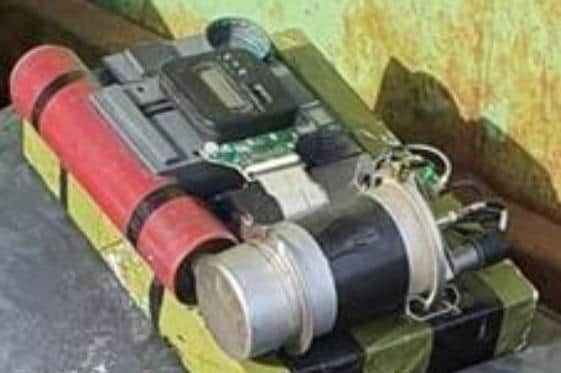 An image of the device found at the recycling plant.