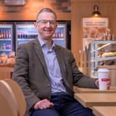 John Bayne, joint managing director at Bayne’s The Family Bakers, which has just opened its 70th outlet, on the outskirts of Perth. Picture: Sandy Young Photography